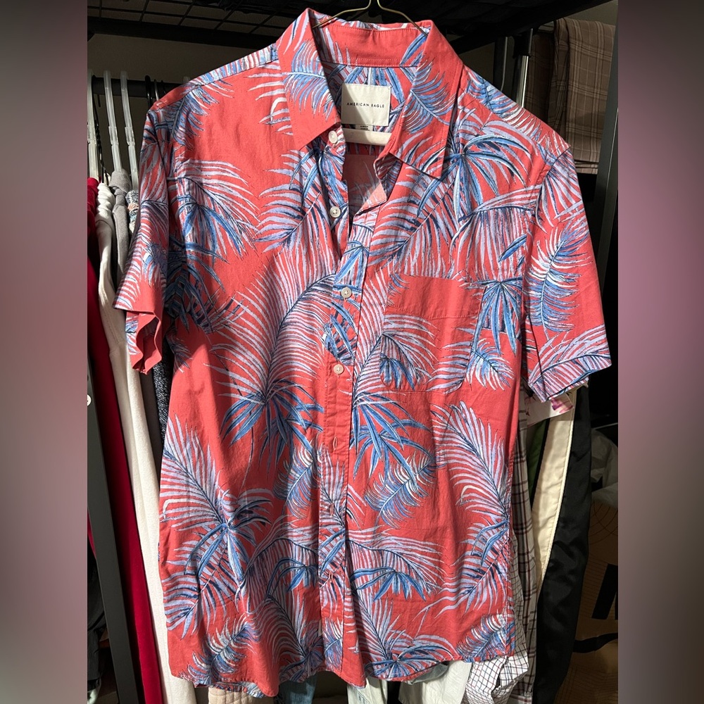 Short Sleeve Button Up